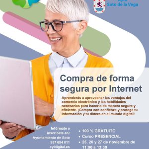 CURSO COMPRA DE FORMA SEGURA POR INTERNET EN SOTO DE LA VEGA